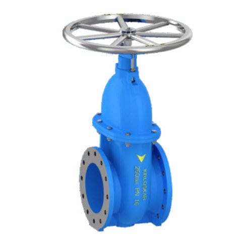 Valvola a saracinesca - Kirloskar - con volante / per acqua / con flangia