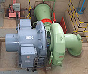 Turbina idraulica - Kirloskar - per produzione di energia / Francis