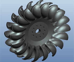 Turbina idraulica - Kirloskar - per produzione di energia / a ruota / Pelton
