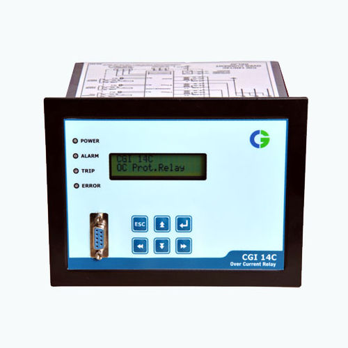 Relè di protezione di sovraintensità - CGI 14N/C - CG Power Systems - per montaggio su pannello / digitale / programmabile