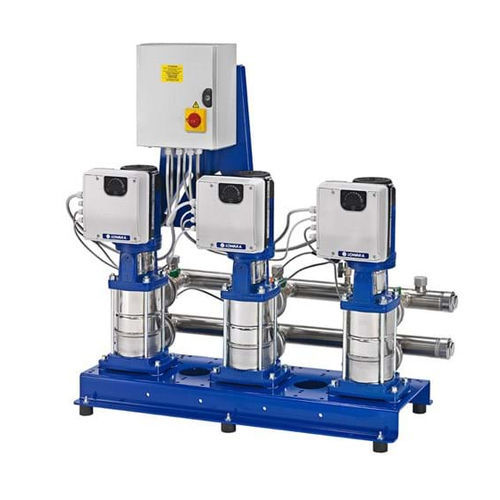 Unità di pompaggio sovrapressione elettrica - SMB series - LOWARA - a velocità regolabile / multistadio / con controllore integrato