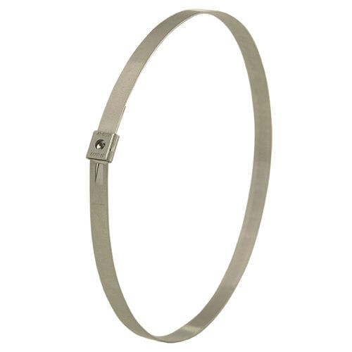 Fascetta stringicavo in acciaio inossidabile - MINI TIE-LOK® - BAND-IT - con linguetta / senza dentellature