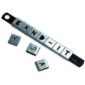Etichetta di identificazione - AE0 series   - BAND-IT - in acciaio inossidabile / rettangolare