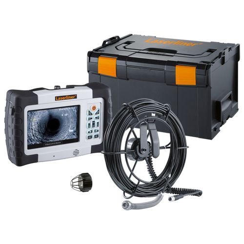 Videoscopio flessibile - PipeControlMobile set - Laserliner - per ispezione di canalizzazioni / USB / con scheda di memoria