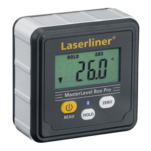 Livello a bolla d'aria - MasterLevel Box Pro - Laserliner - compatto / elettronico / digitale
