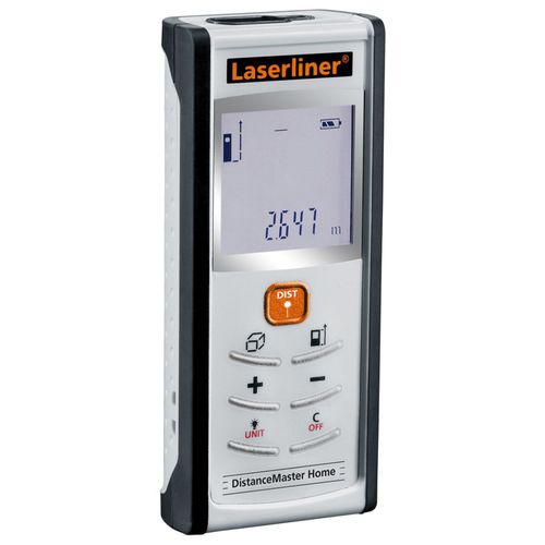 Telemetro laser - DistanceMaster Home - Laserliner - portatile / con calcolo automatico del volume