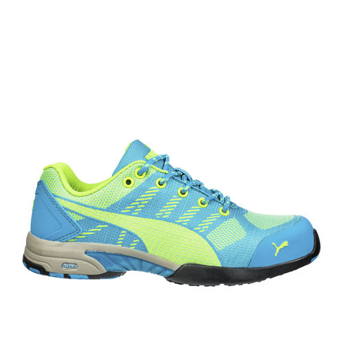 Scarpe antinfortunistiche antiscivolo - CELERITY KNIT BLUE WNS LOW - PUMA SAFETY SHOES - antiperforazione / anticalore / di protezione elettrica