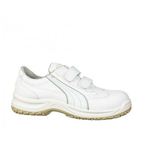 Scarpe antinfortunistiche per laboratorio - ABSOLUTE LOW - PUMA SAFETY SHOES - antiscivolo / in pelle / in microfibra