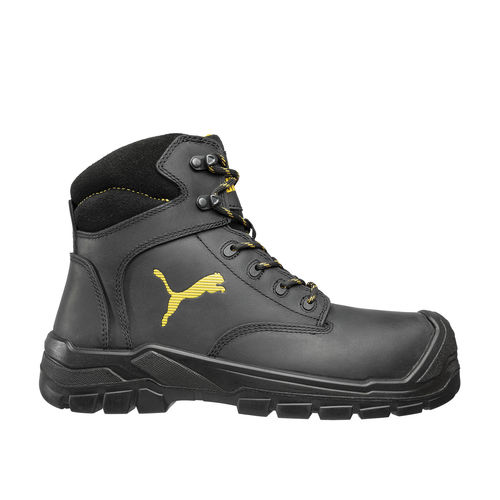 Stivali di sicurezza per cantiere - BORNEO BLACK MID - PUMA SAFETY SHOES - antiscivolo / antiperforazione / anticalore