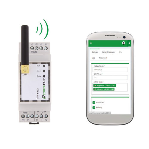 Modulo di comunicazione GSM - GSM-PRO2 - CONTA-CLIP Verbindungstechnik GmbH - a distanza