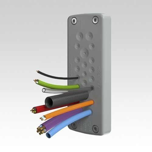 Ingresso cavi IP66 - KES series - CONTA-CLIP Verbindungstechnik GmbH - per armadio elettrico / per applicazioni igieniche