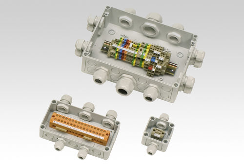 Scatola rettangolare - CONTA-CLIP - CONTA-CLIP Verbindungstechnik GmbH - vuota / compatta