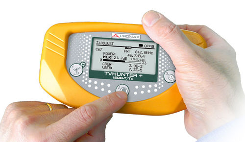 Analizzatore per rete elettrica - TVHUNTER+ ISDB-T - PROMAX ELECTRONICA - di qualità di energia / portatile