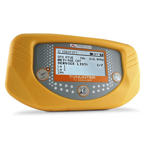 Analizzatore per rete elettrica - TVHUNTER+ - PROMAX ELECTRONICA - di identificazione / portatile