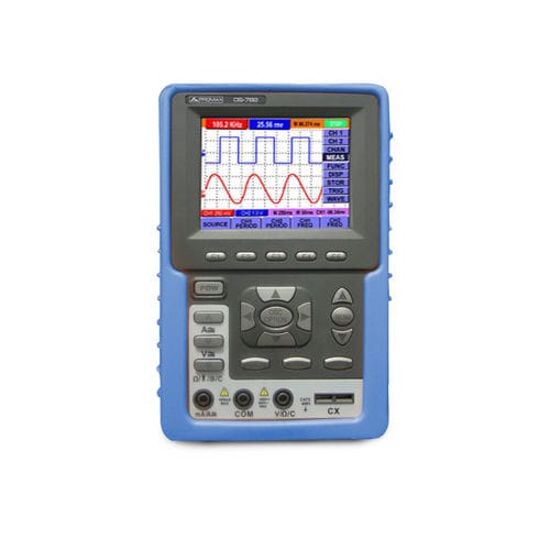 Oscilloscopio digitale - OS-782 - PROMAX ELECTRONICA - portatile / a 2 vie