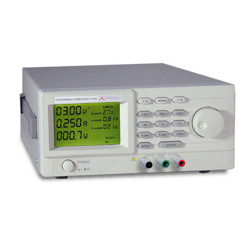 Alimentatore elettrico da tavolo - FA-405 - PROMAX ELECTRONICA - AC/DC / regolabile / programmabile