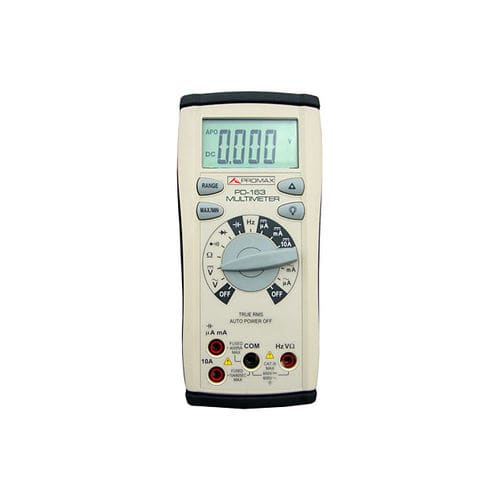 Multimetro digitale - PD-163 - PROMAX ELECTRONICA - portatile / 600 V / 10 A