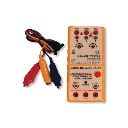 Indicatore di sequenza di fase - AR-225 - PROMAX ELECTRONICA - LED / portatile