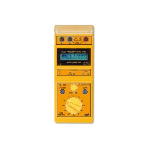 Tester RCD - PE-365 - PROMAX ELECTRONICA - di cablaggio / digitale