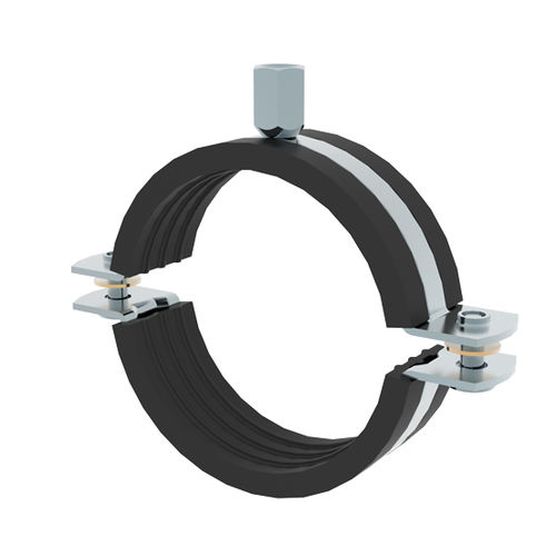 Fascetta stringitubo in acciaio galvanizzato - IKKS series - INKA FIXING SYSTEMS - a vite / con guarnizione / resistente alle vibrazioni