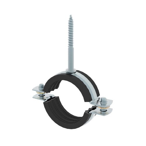 Collare di fissaggio per tubo a vite - IKIT series - INKA FIXING SYSTEMS - in plastica / in acciaio galvanizzato / con guarnizione
