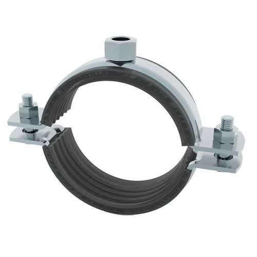Collare di fissaggio per tubo a vite - IKISR series - INKA FIXING SYSTEMS - in acciaio inossidabile / resistente alla corrosione / con guarnizione