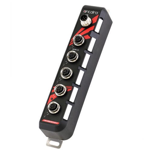 Switch Ethernet non gestibile - LNX-0500-M12-67 - Antaira Technologies - 8 porte / su guida DIN / a parete