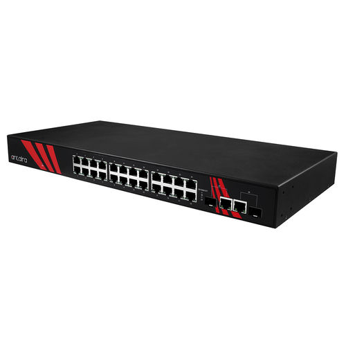 Switch Ethernet non gestibile - LNX-2602G-SFP-T - Antaira Technologies - 26 porte / Ethernet gigabit / standard