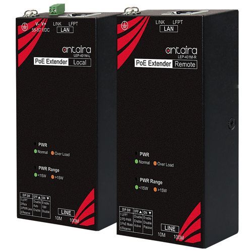 Estensore Ethernet - LEP-401M-KIT - Antaira Technologies - industriale / PoE