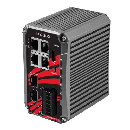 Switch Ethernet gestibile - LMX-C602G-SFP-T-V2 - Antaira Technologies - 6 porte / di livello 3 / Ethernet gigabit