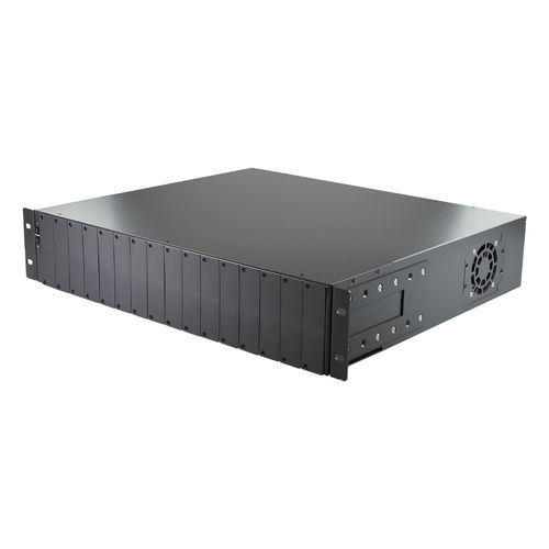Case per PC per rack - FCU-RACK16-DC - Antaira Technologies - 19" / 2U