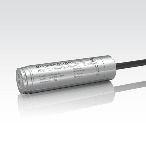 Sensore di livello in acciaio inossidabile - DCL 531 - BD|SENSORS GmbH - idrostatico / per olio / per acqua