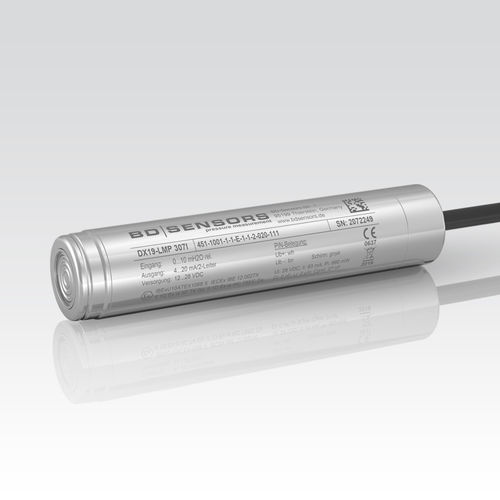 Sensore di livello idrostatico - LMP 307i - BD|SENSORS GmbH - per acqua / per carburante / per olio