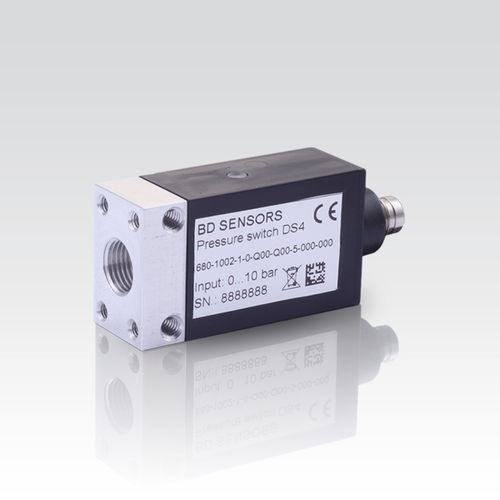 Pressostato vacuostato elettronico - DS 4 - BD|SENSORS GmbH - a vuoto / per gas / OEM