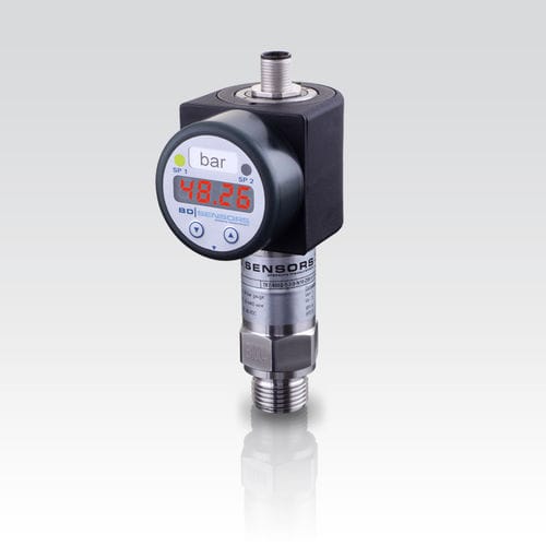 Pressostato vacuostato elettronico - DS 201 P - BD|SENSORS GmbH - per liquidi e gas / in acciaio inossidabile / IP65