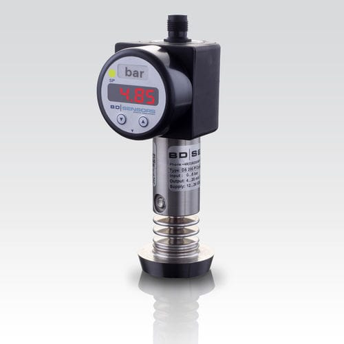 Pressostato vacuostato elettronico - DS 200 P - BD|SENSORS GmbH - a vuoto / per liquidi e gas / in acciaio inossidabile