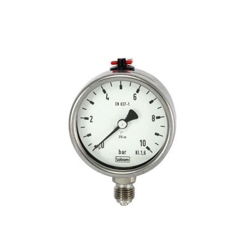 Manometro differenziale - BA4 series - LABOM Mess- und Regeltechnik GmbH - analogico / filettato / in acciaio inossidabile