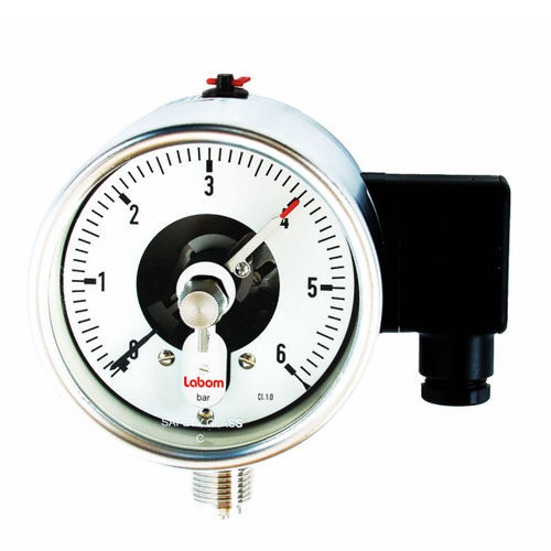 Manometro analogico - BE4 series - LABOM Mess- und Regeltechnik GmbH - filettato / in acciaio inossidabile / a tubo Bourdon