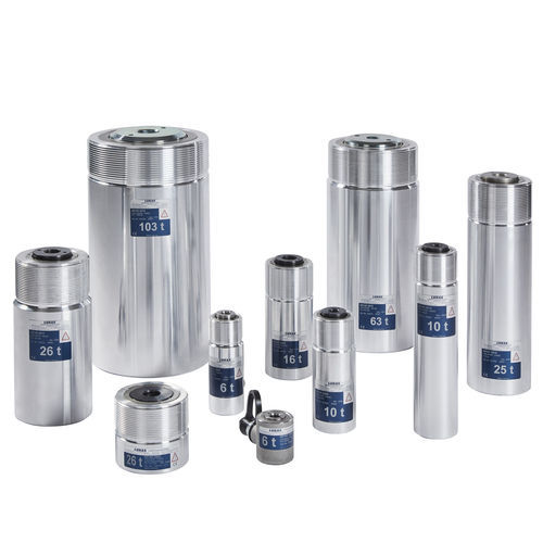 Cilindro per sollevamento - HLO 9/20 M - LUKAS Hydraulik GmbH - idraulico / a vite / a effetto semplice