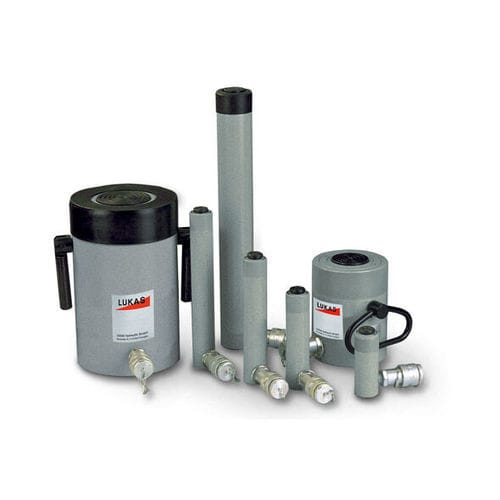 Cilindro in acciaio - LSC series - LUKAS Hydraulik GmbH - idraulico / a effetto semplice / rinforzato