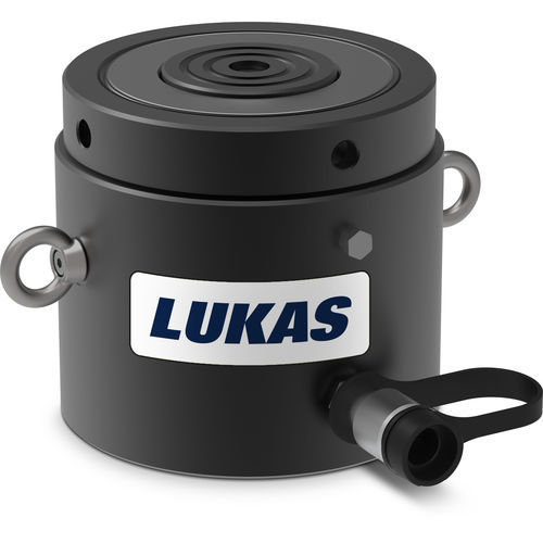 Cilindro idraulico - HLCC series - LUKAS Hydraulik GmbH - a effetto semplice / rinforzato / per sollevamento