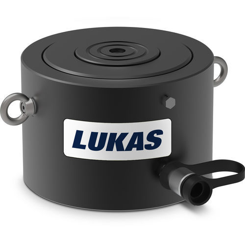 Cilindro idraulico - HSCC series - LUKAS Hydraulik GmbH - a effetto semplice con ritorno a gravità / rinforzato / per sollevamento