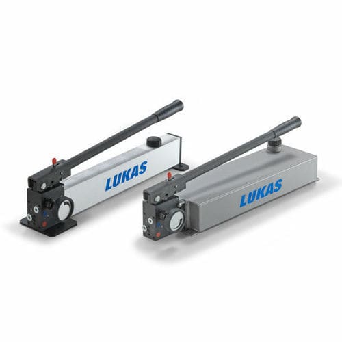 Pompa idraulica da braccia - ZPH series - LUKAS Hydraulik GmbH - compatta / a semplice effetto / a doppio effetto