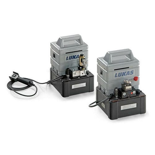 Centralina idraulica con motore elettrico - PO 4 series - LUKAS Hydraulik GmbH - ad alta pressione / per macchine mobili / compatta