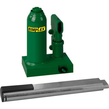 Cric a bottiglia - HJ2B series - SIMPLEX - idraulico / 2 tonnellate / di acciaio