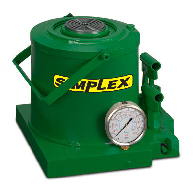Cric a bottiglia - HJ100A series - SIMPLEX - idraulico / di acciaio