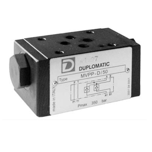Valvola di ritegno a comando assistito - MVPP series - Duplomatic Oleodinamica - compatta / a molla