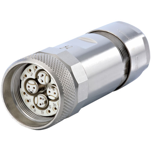 Connettore per cavo - 7.108.600.000 - HUMMEL - di dati / Ethernet / circolare