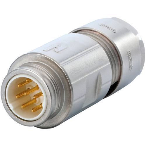 Connettore di dati - 7.820 series - HUMMEL - DIN / circolare / bloccabile mediante vite