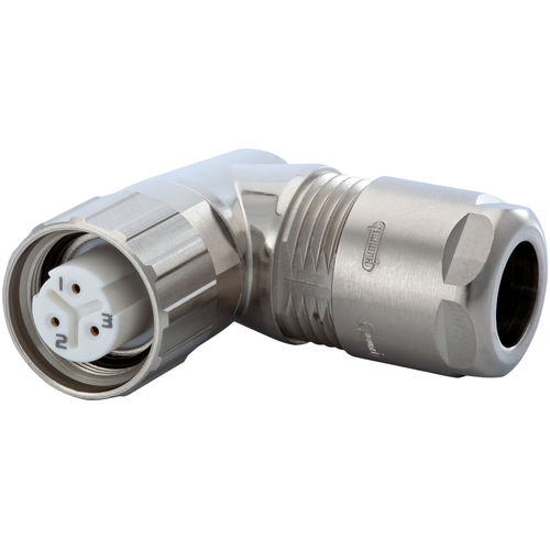 Connettore per cavo - 7.831 series  - HUMMEL - di dati / DIN / a gomito